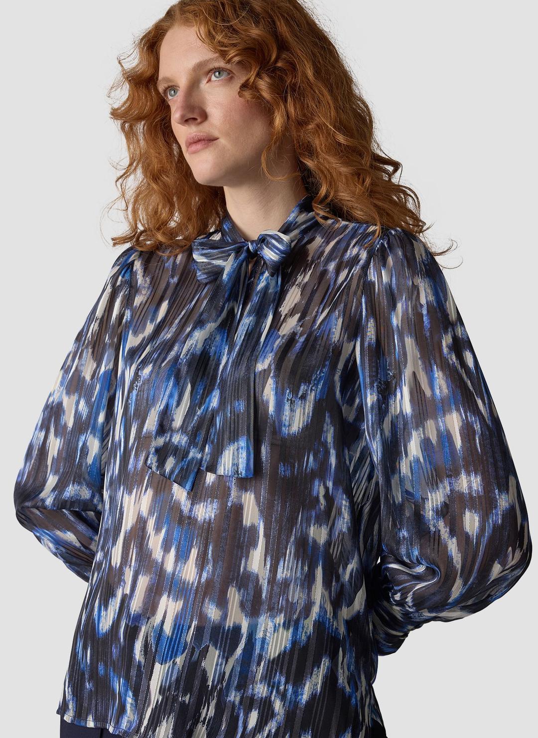 Женская блуза с бантом LeComte | Фото 6