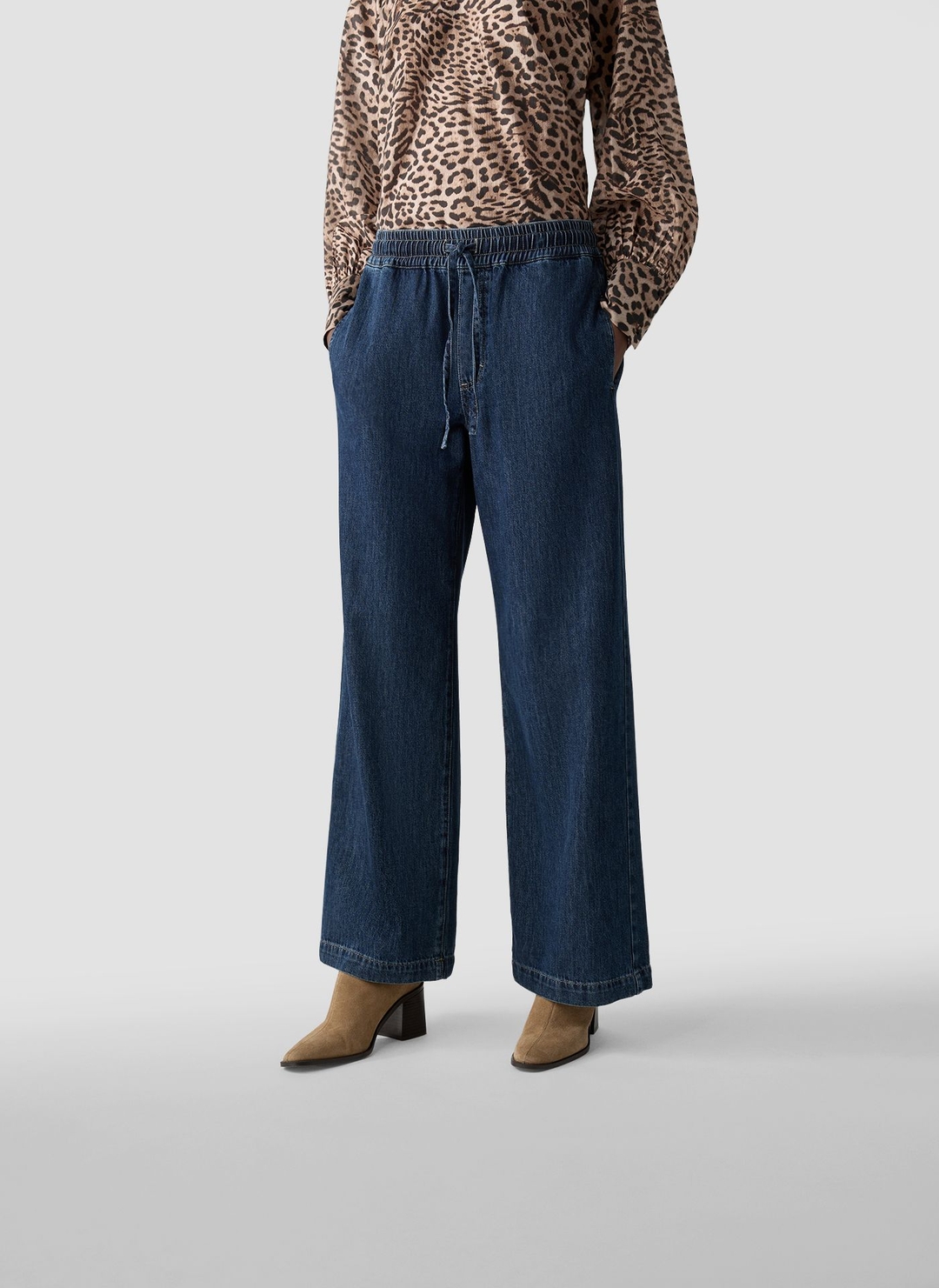 Женские широкие джинсы LeComte | Фото 2