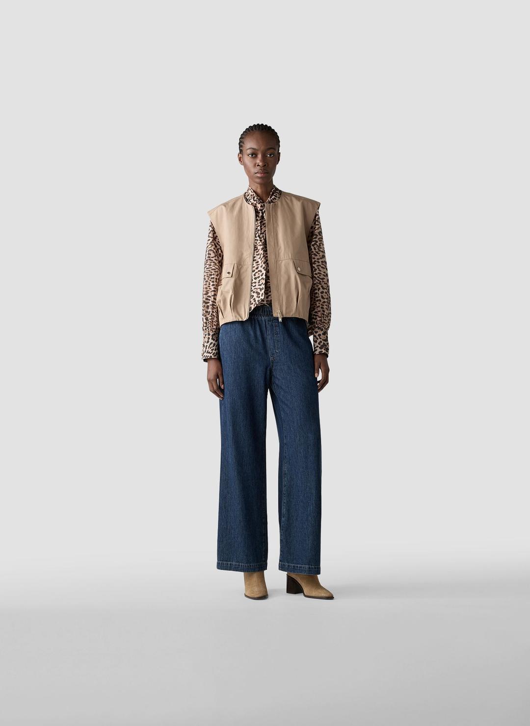 Женские широкие джинсы LeComte | Фото 4