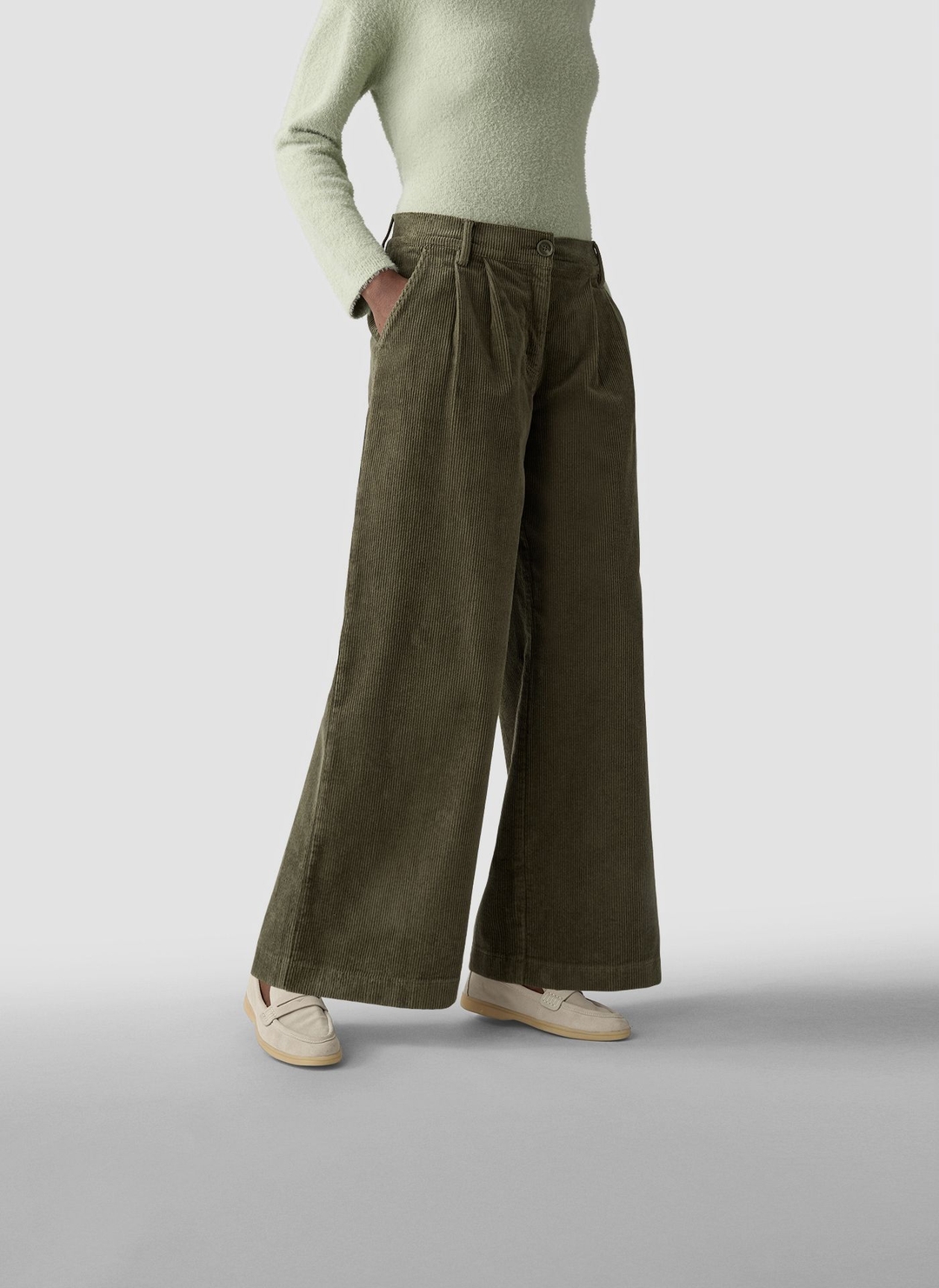 Женские вельветовые брюки LeComte | Фото 3