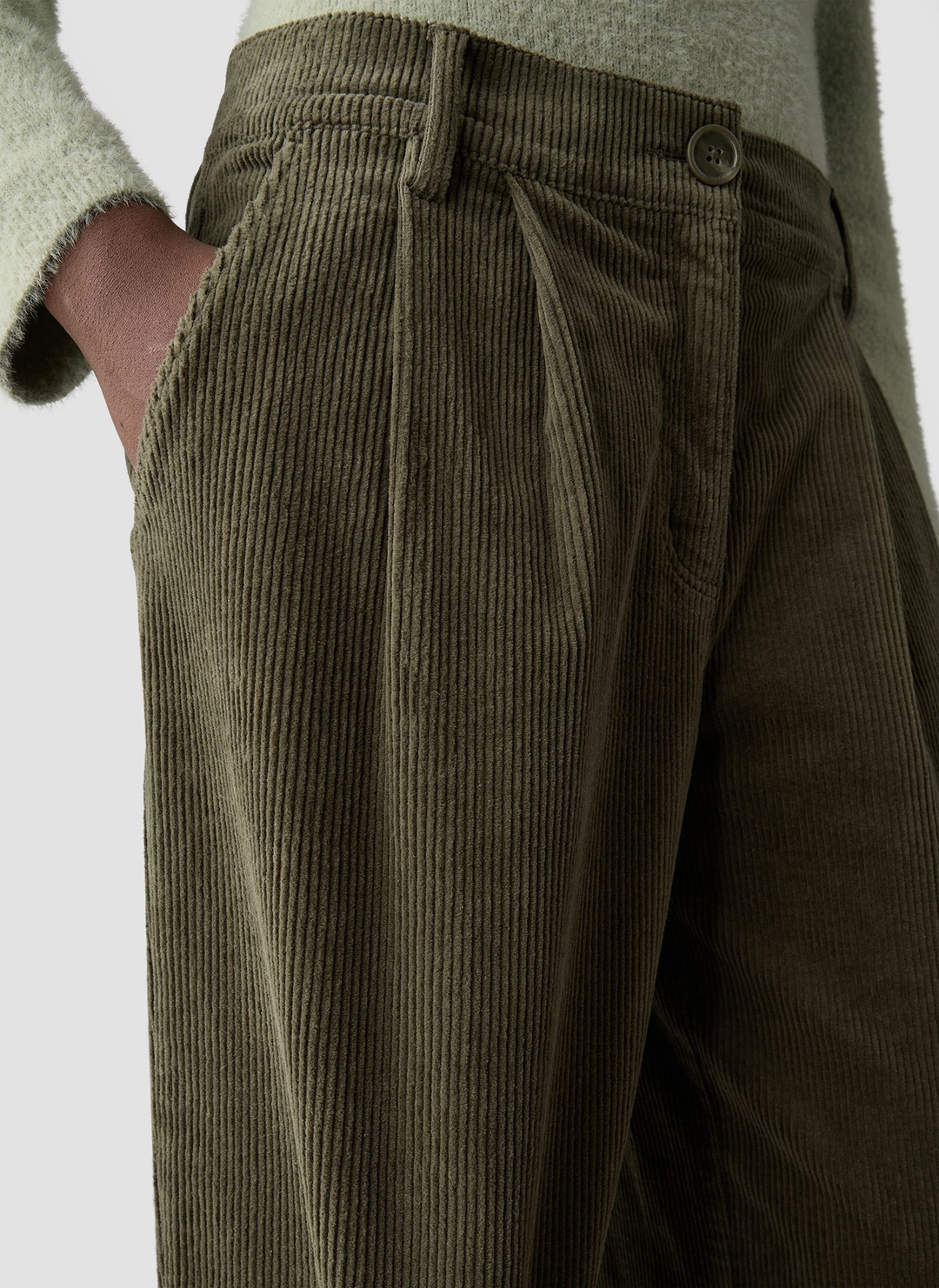 Женские вельветовые брюки LeComte | Фото 5