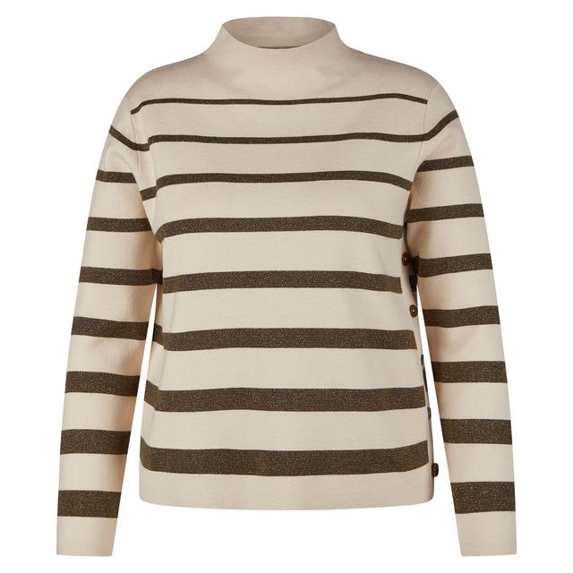Женский свитер в полоску LeComte
