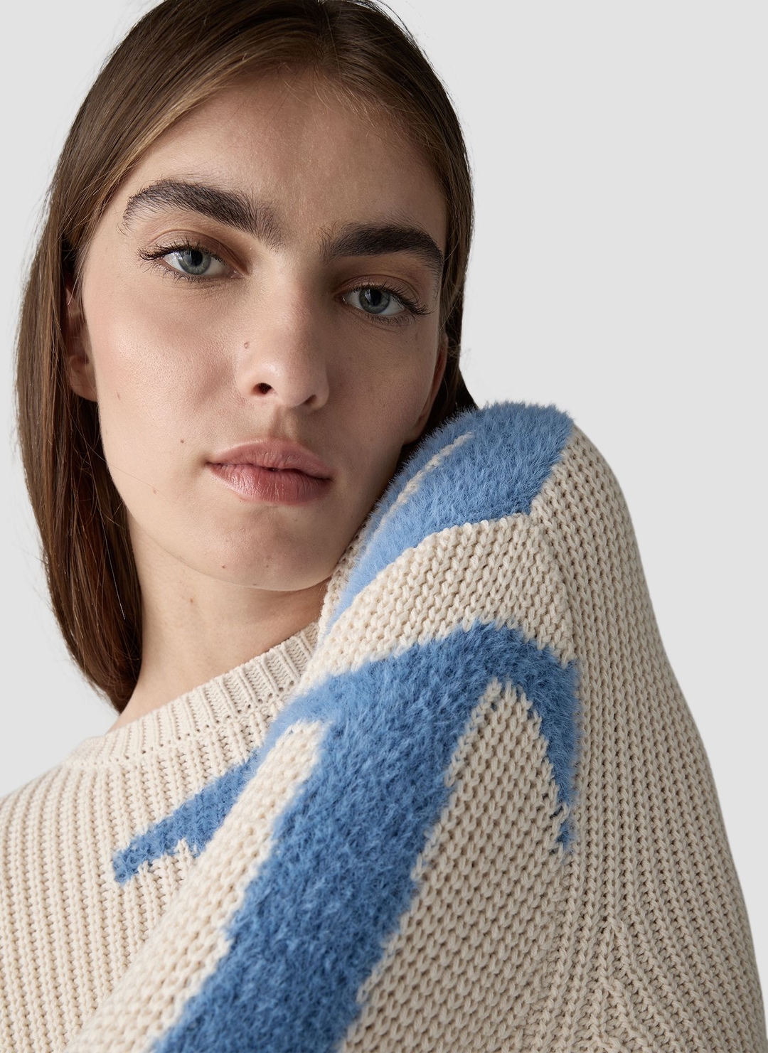 Женский джемпер с текстовым принтом LeComte | Фото 6