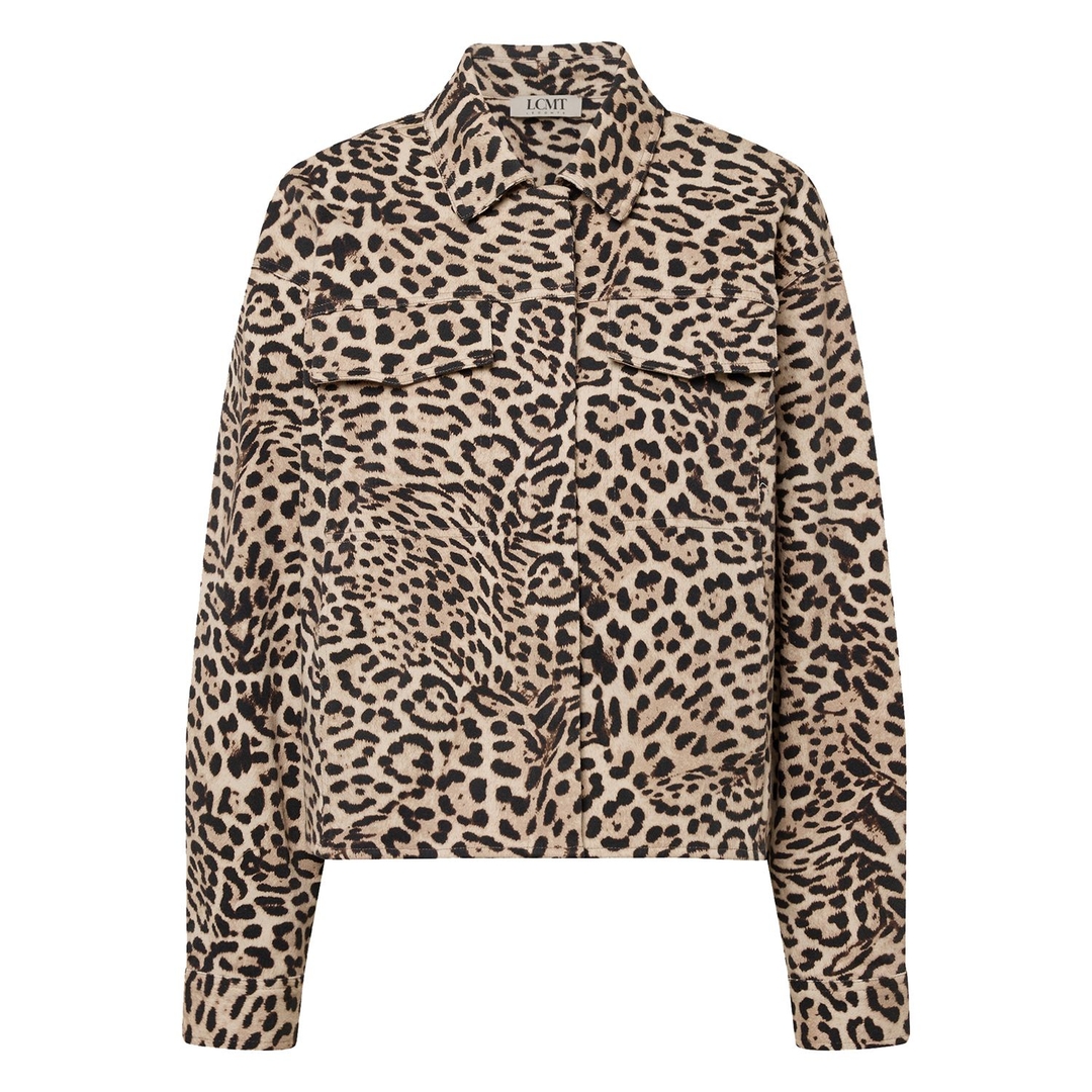 Женский жакет с анималистичным принтом LeComte | Фото 1