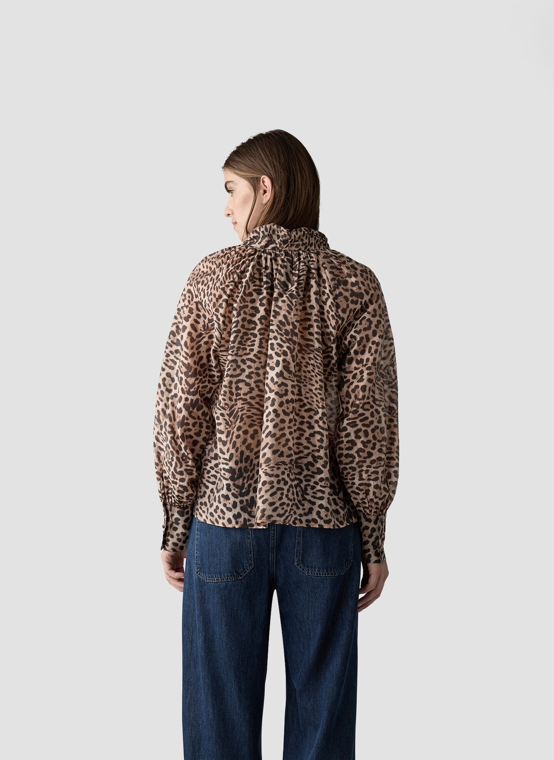 Женская блуза с анималистичным принтом LeComte | Фото 2