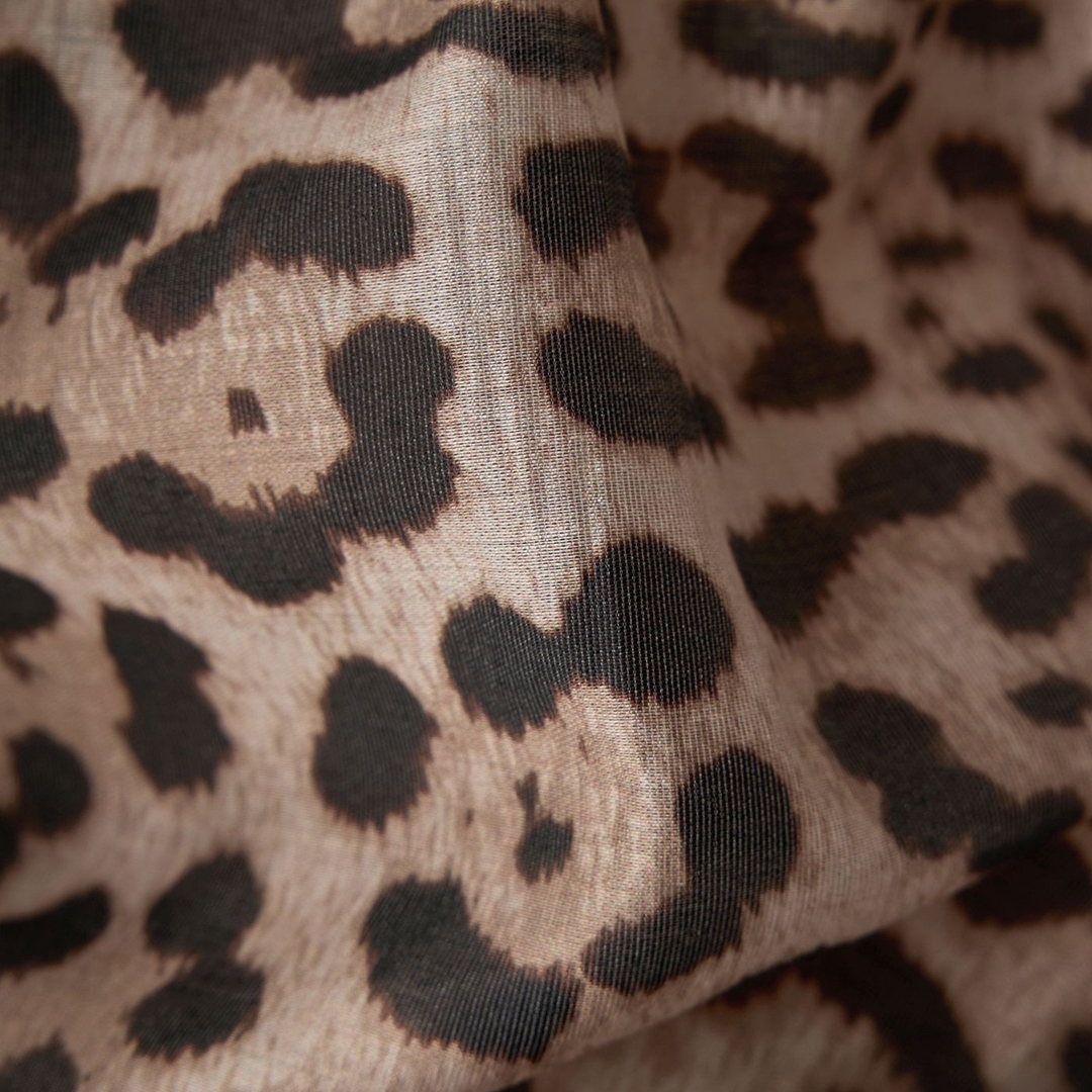 Женская блуза с анималистичным принтом LeComte | Фото 7