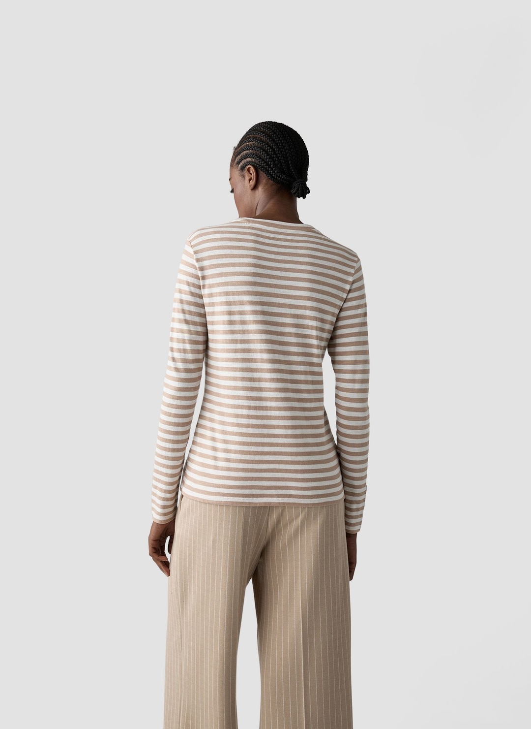 Женский лонгслив из хлопка LeComte | Фото 2