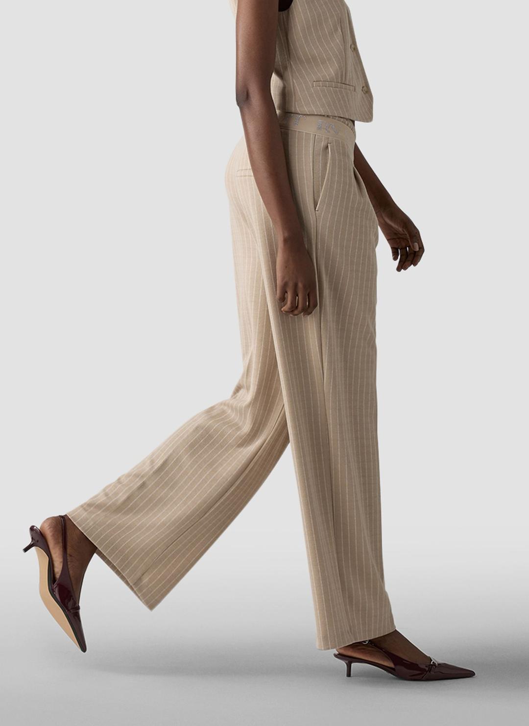 Женские брюки в полоску LeComte | Фото 4