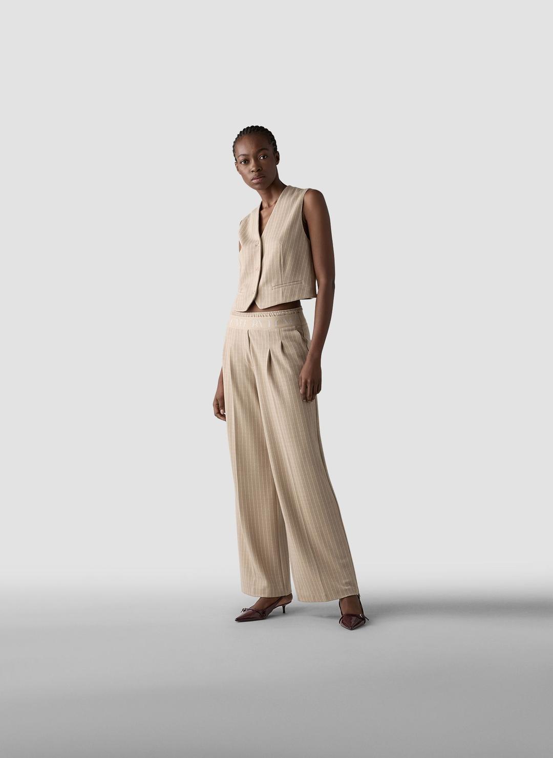 Женские брюки в полоску LeComte | Фото 5