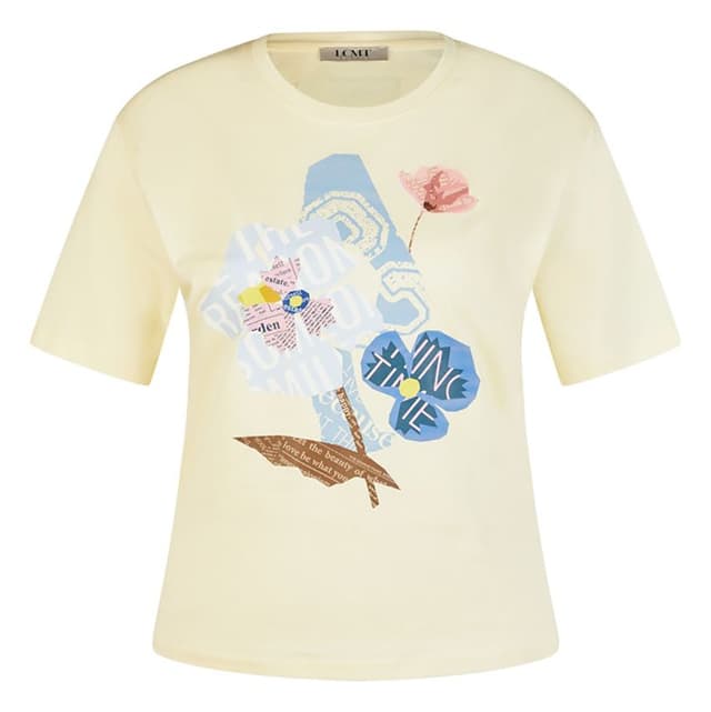 Женская хлопковая футболка LeComte