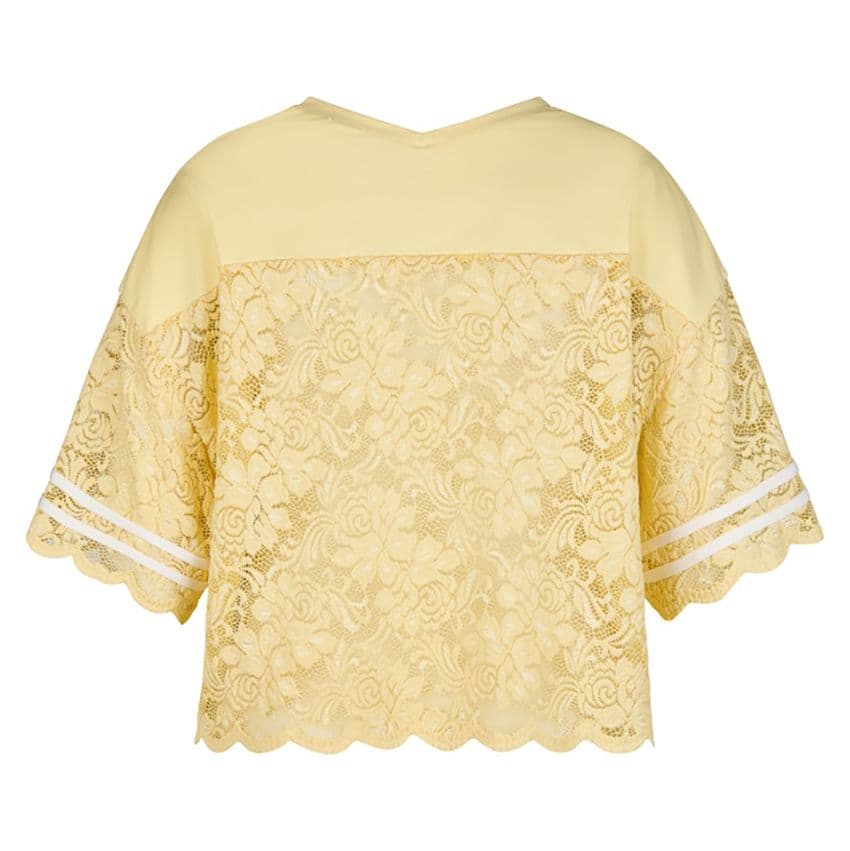 Женская футболка с кружевом LeComte | Фото 2