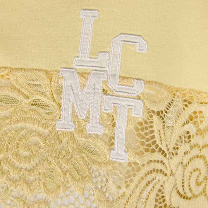 Женская футболка с кружевом LeComte | Фото 3