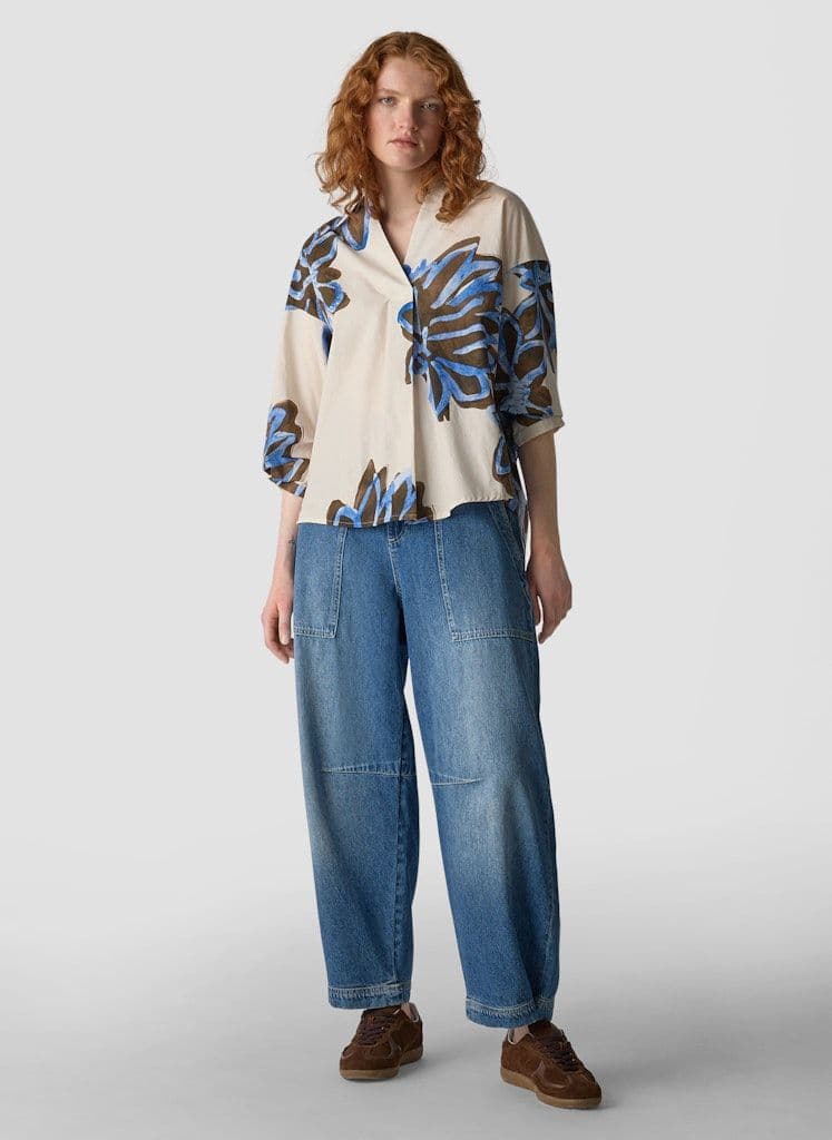 Женская блуза из хлопка LeComte | Фото 5