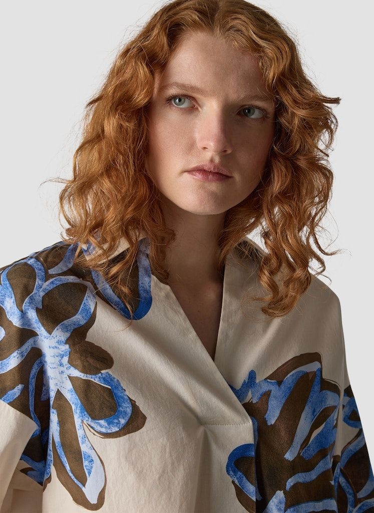 Женская блуза из хлопка LeComte | Фото 6