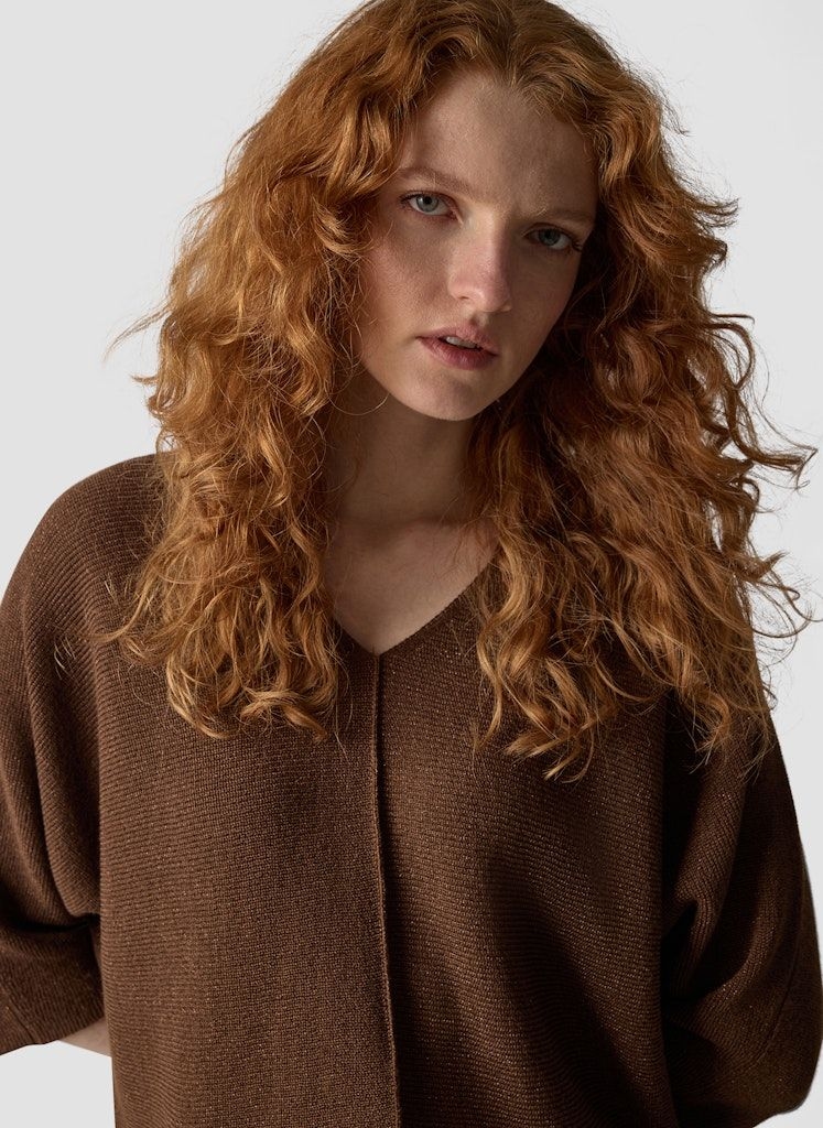 Женский джемпер с люрексом LeComte | Фото 6