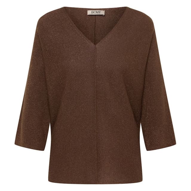 Женский джемпер с люрексом LeComte