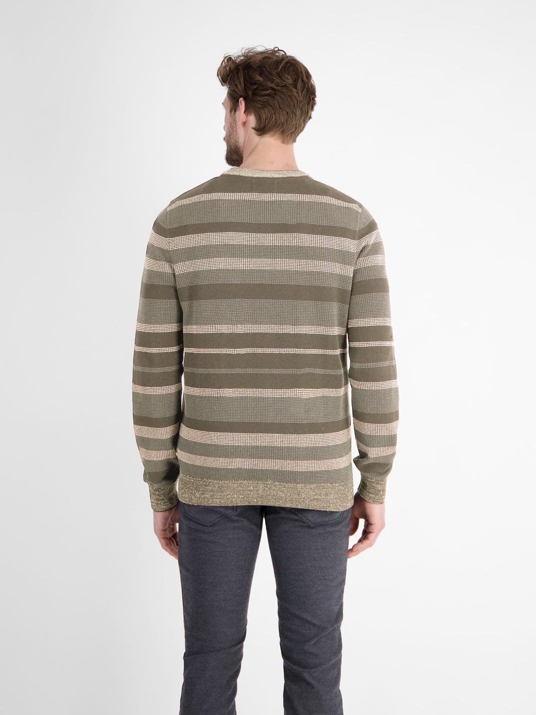 Мужской джемпер в полоску Lerros | Фото 4