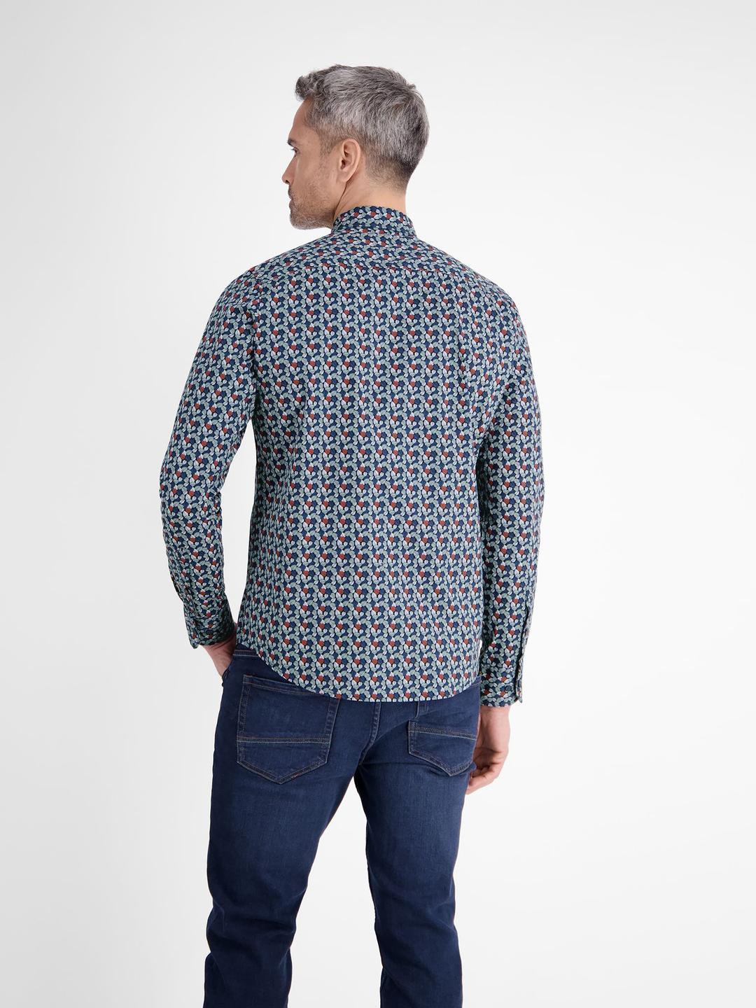 Мужская рубашка с принтом Lerros | Фото 4