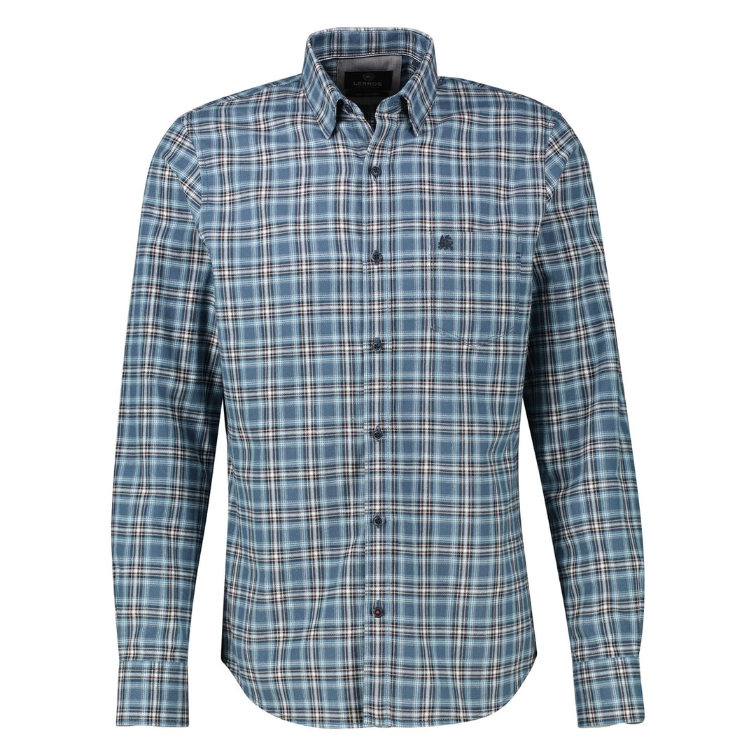 Мужская рубашка в клетку Lerros | Фото 1
