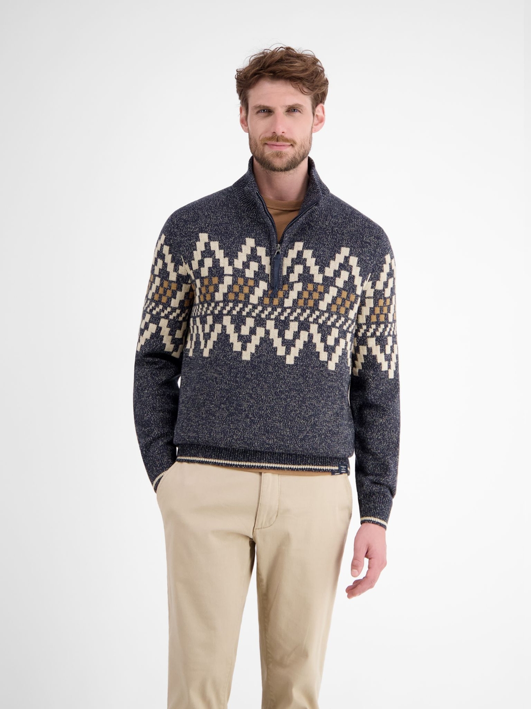 Мужской тройер в скандинавском стиле Lerros | Фото 3