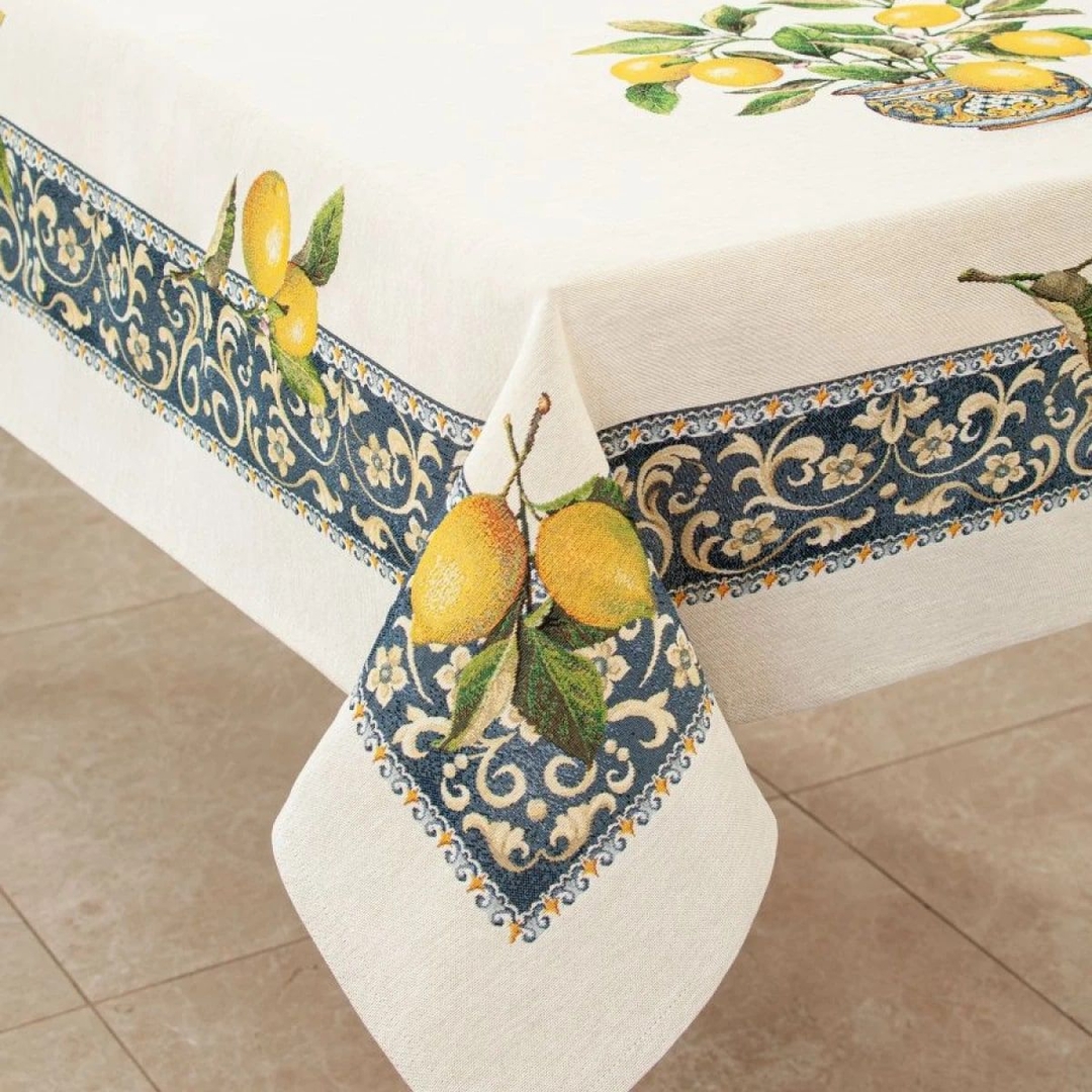 Скатерть Лимоны в вазе | Фото 1