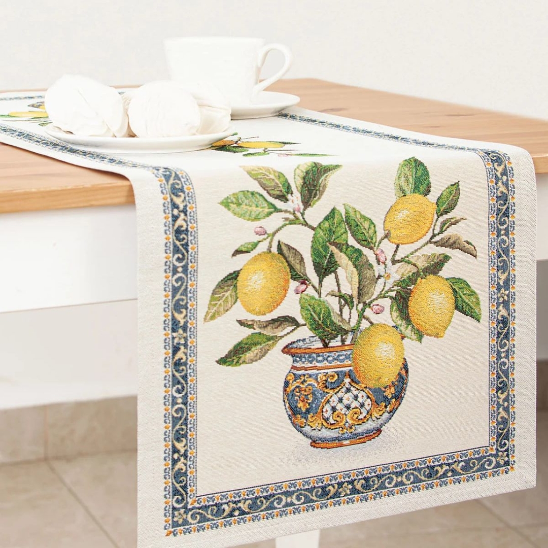 Скатерть Лимоны в вазе | Фото 3