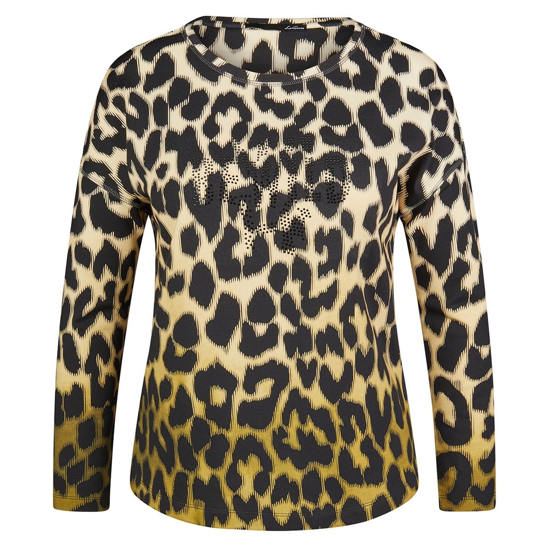 Женский свитшот с анималистичным принтом LeComte | Фото 1