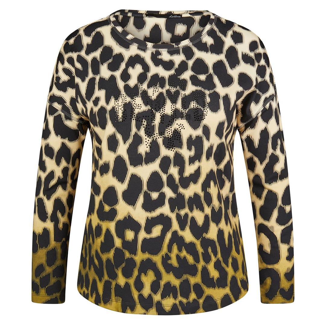 Женский свитшот с анималистичным принтом LeComte | Фото 1