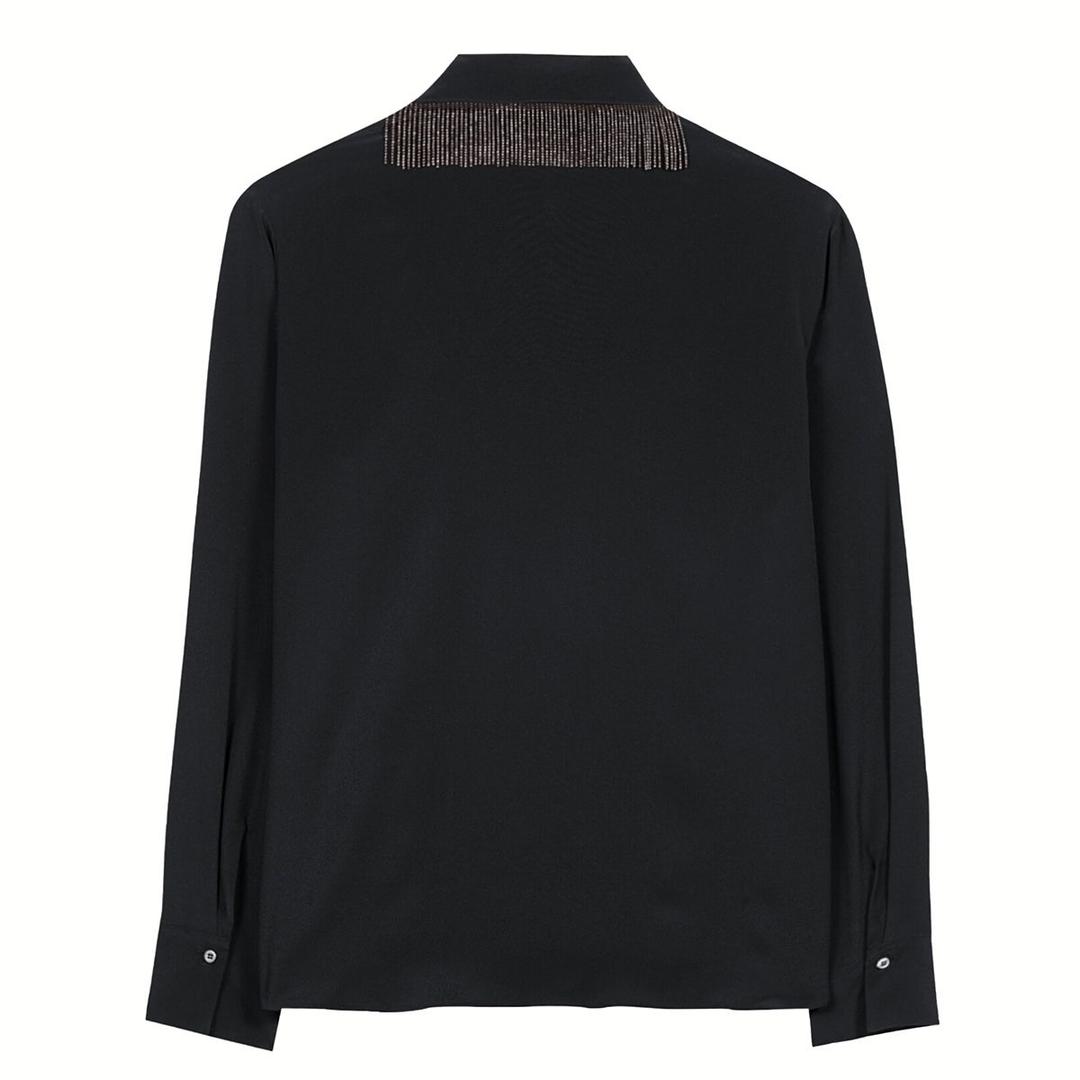 Женская рубашка с бахромой из цепочек Luisa Cerano | Фото 2