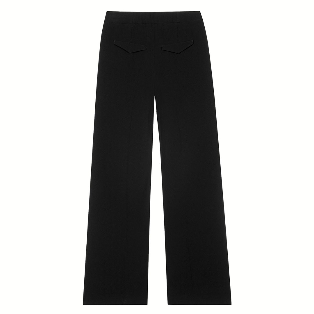 Женские широкие атласные брюки Luisa Cerano | Фото 2