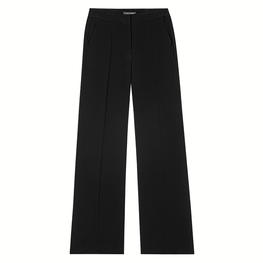 Женские широкие атласные брюки Luisa Cerano | Фото 1