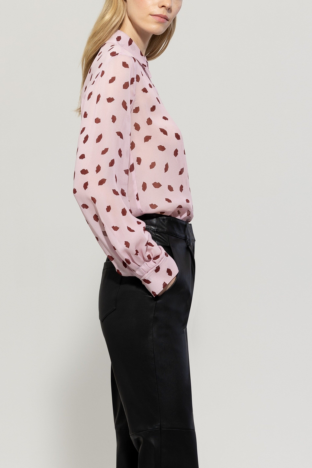 Женская рубашка со сплошным принтом Luisa Cerano | Фото 4