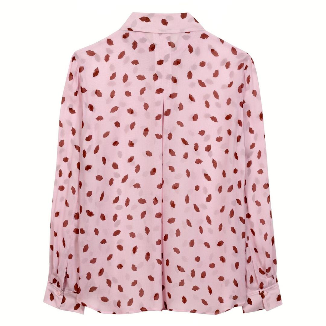 Женская рубашка со сплошным принтом Luisa Cerano | Фото 2