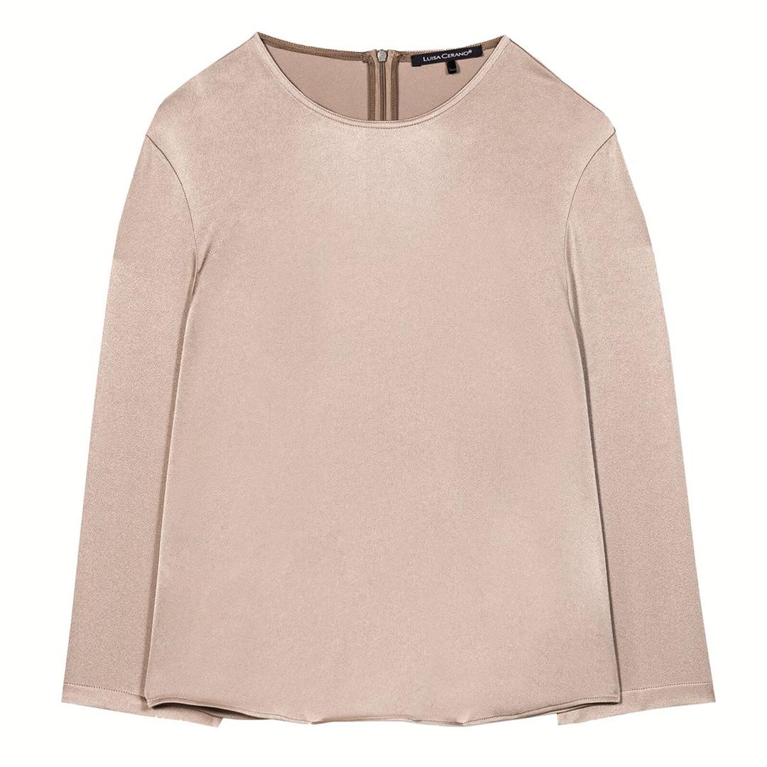 Атласная блуза Luisa Cerano | Фото 1