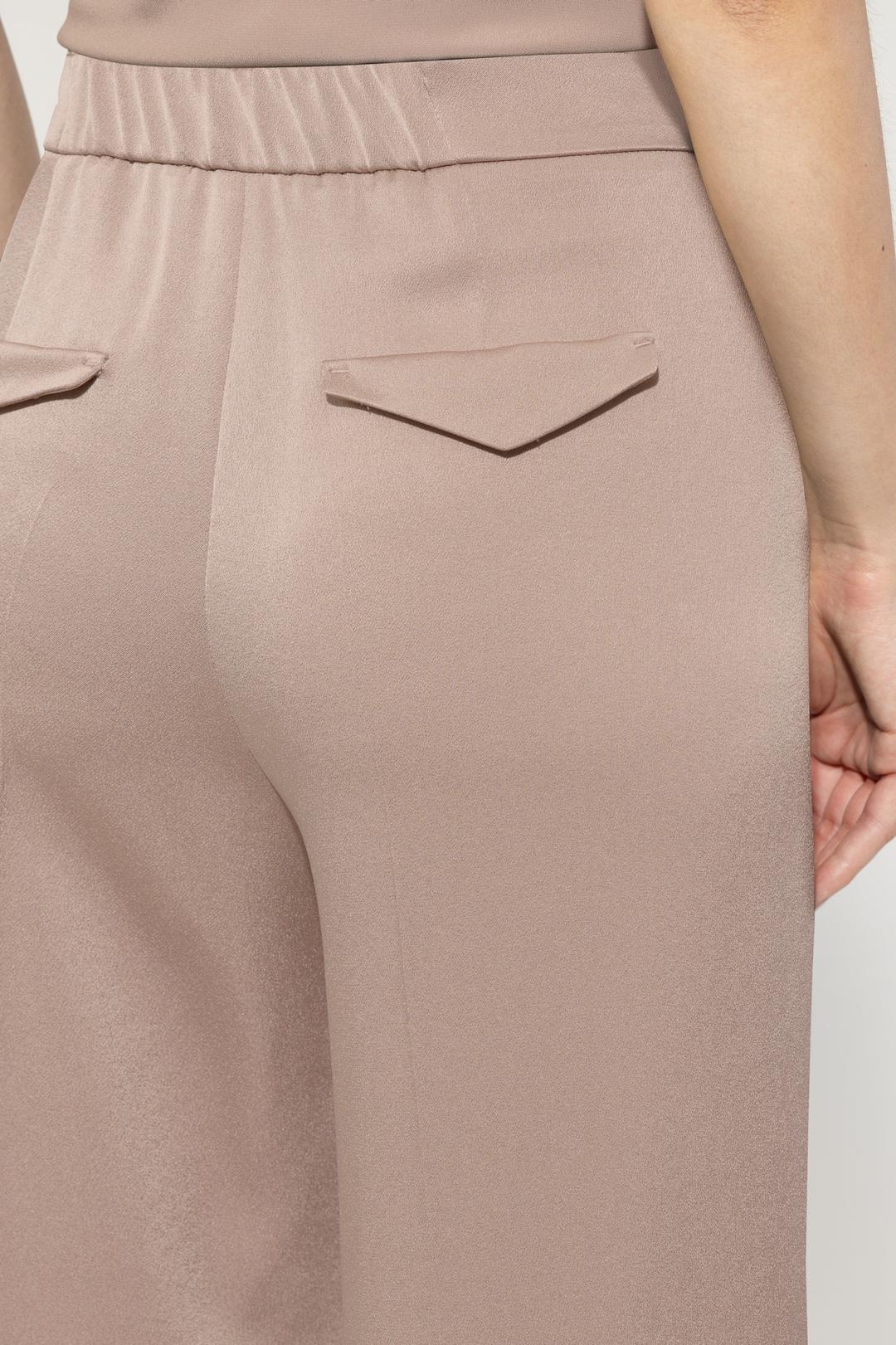 Женские широкие атласные брюки Luisa Cerano | Фото 6