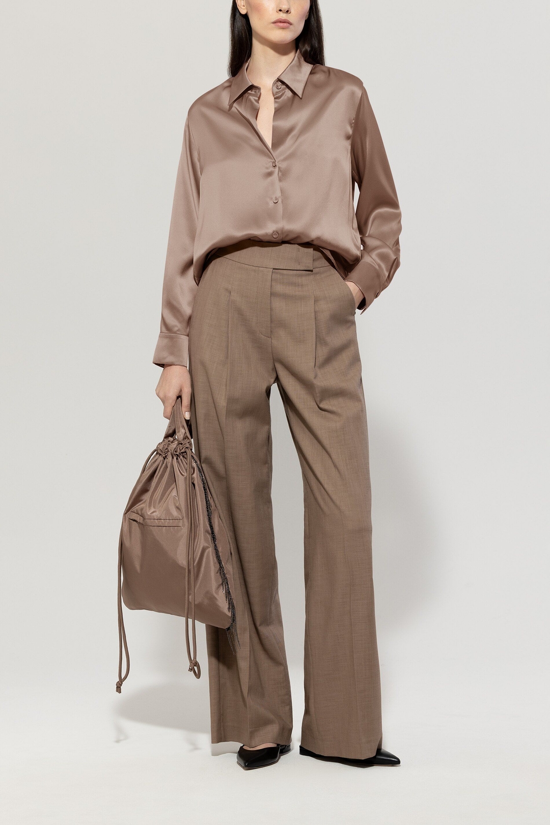 Женская шелковая рубашка Luisa Cerano | Фото 3