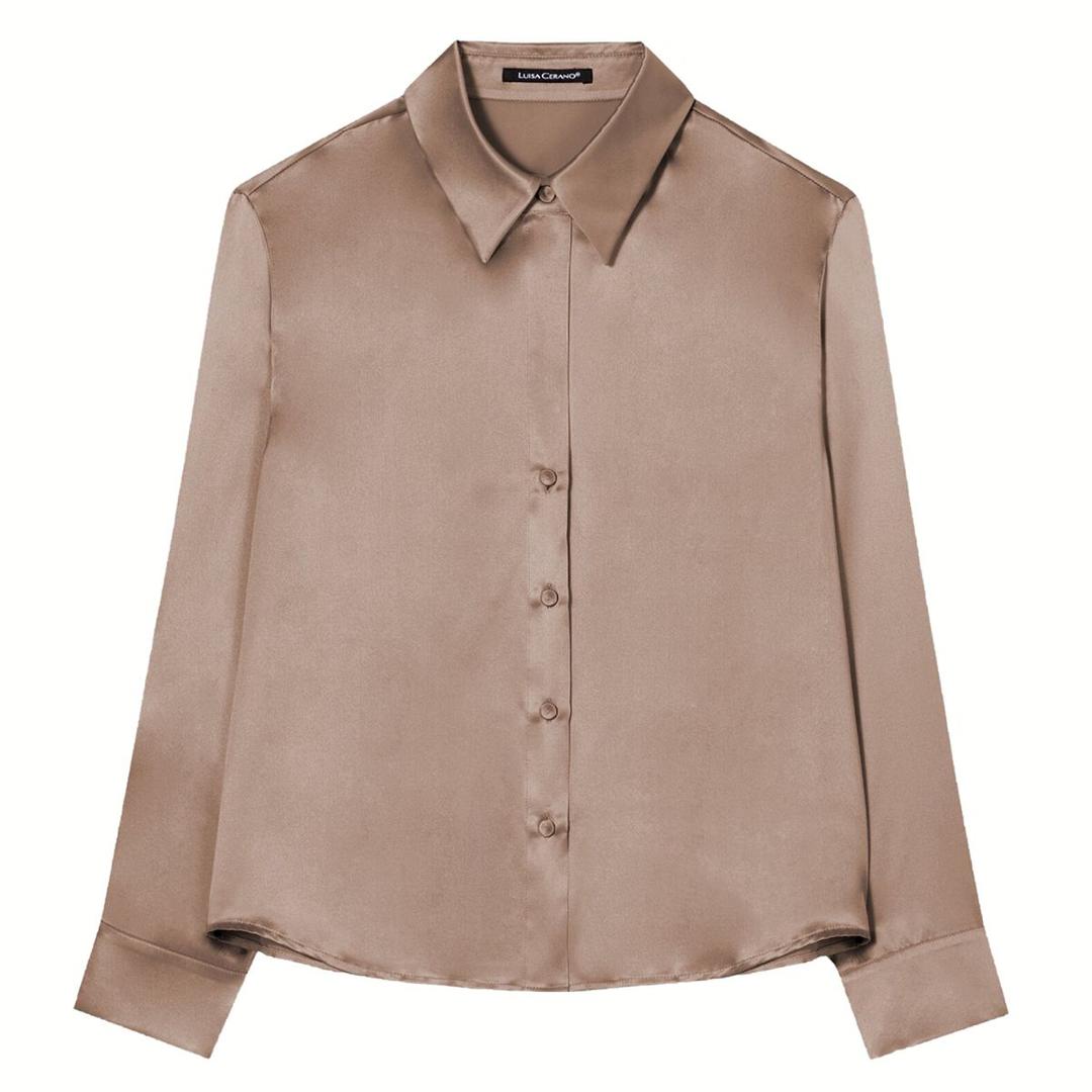 Женская шелковая рубашка Luisa Cerano | Фото 1