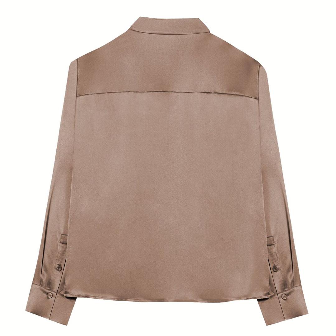 Женская шелковая рубашка Luisa Cerano | Фото 2