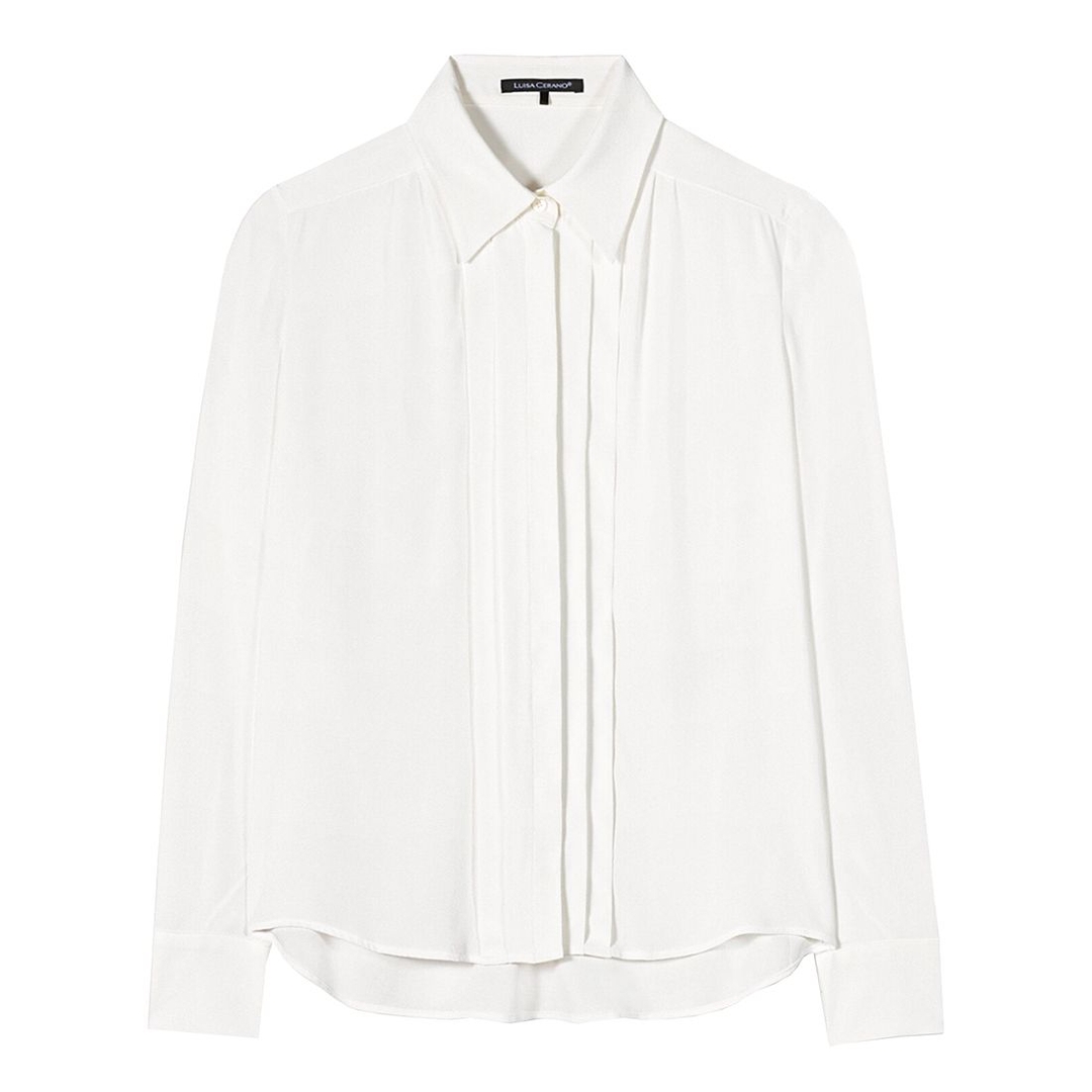 Шёлковая блуза Luisa Cerano | Фото 1