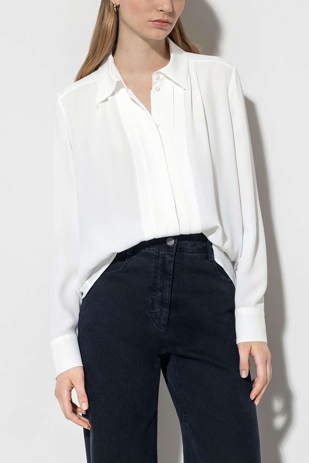 Шёлковая блуза Luisa Cerano | Фото 2