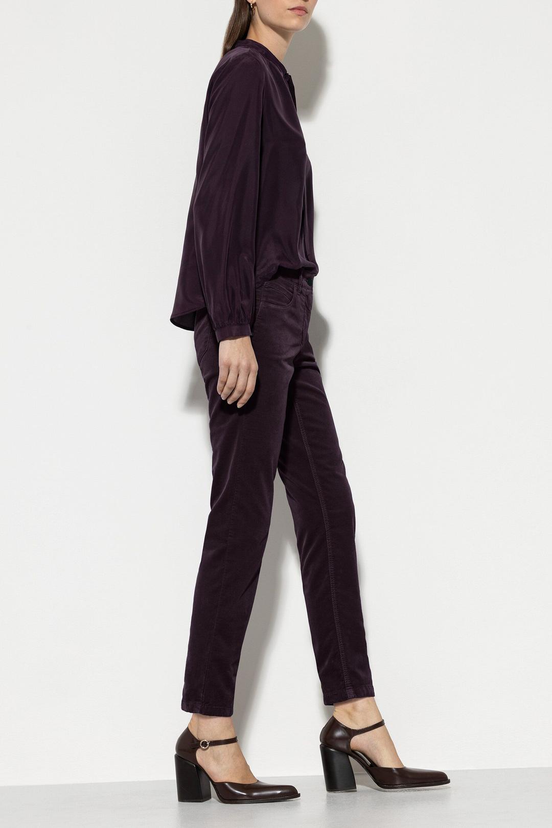 Женские бархатные брюки Luisa Cerano | Фото 3