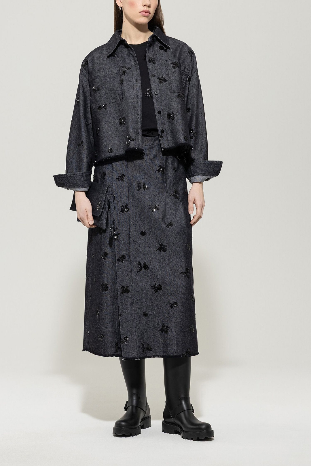 Юбка с пайетками Luisa Cerano | Фото 3