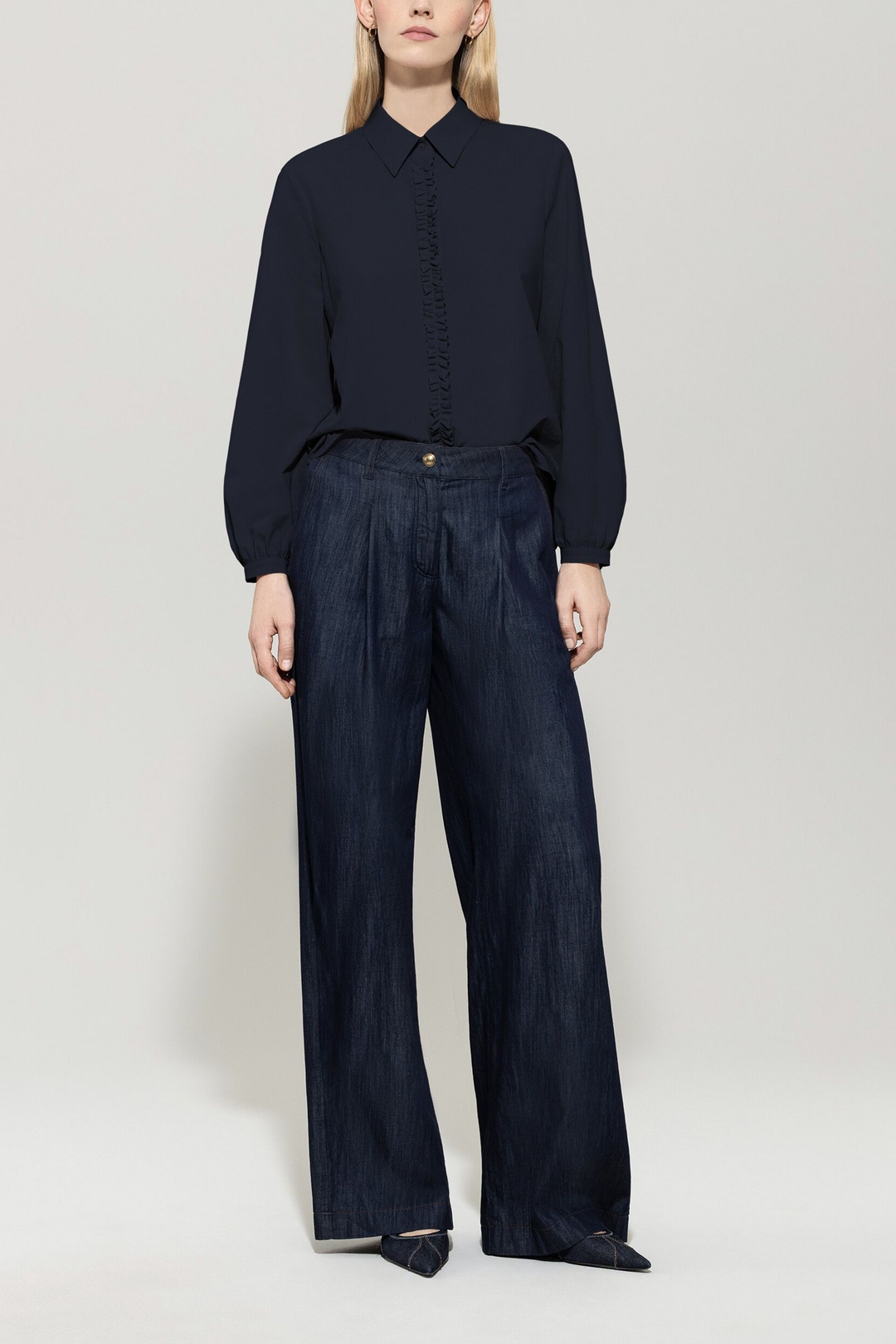 Блуза с рюшами Luisa Cerano | Фото 3