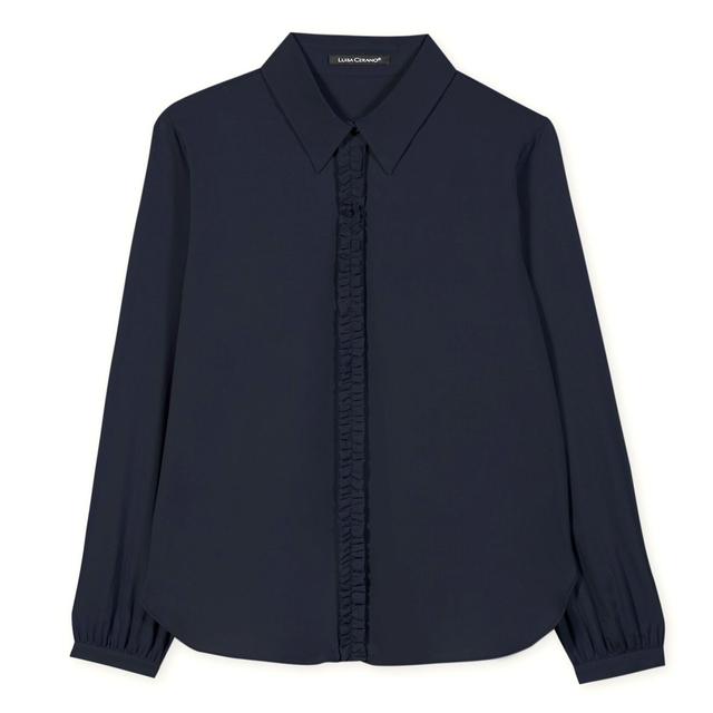 Блуза с рюшами Luisa Cerano