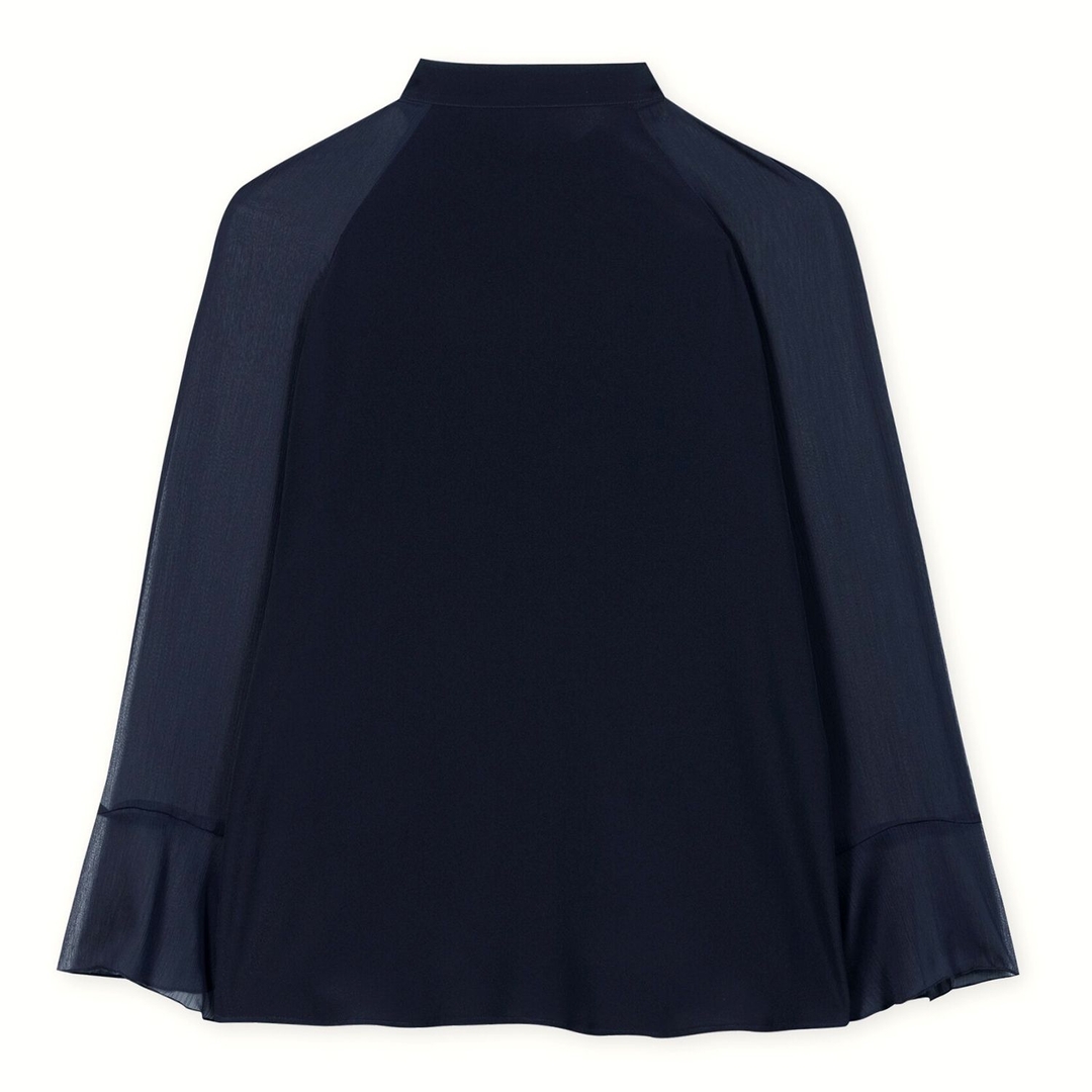 Блуза с полупрозрачными рукавами Luisa Cerano | Фото 2