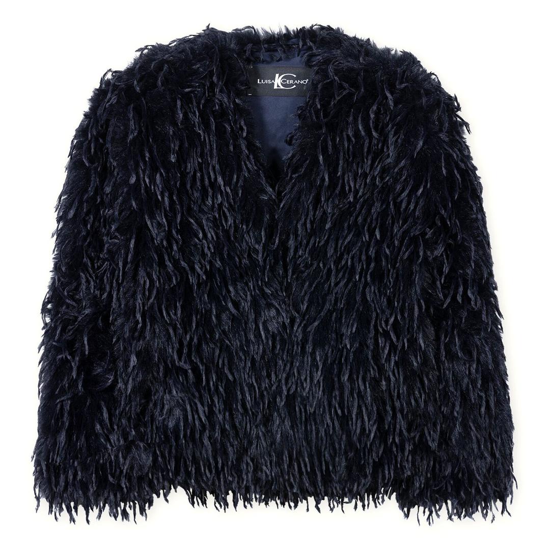 Женский жакет из перьев Luisa Cerano | Фото 1