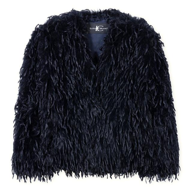 Женский жакет из перьев Luisa Cerano