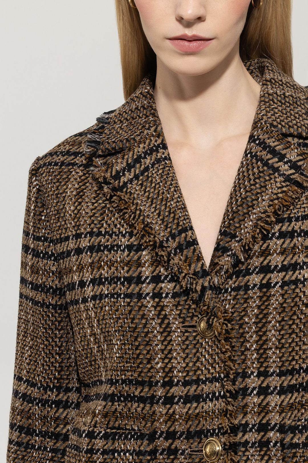 Женский клетчатый жакет Luisa Cerano | Фото 6