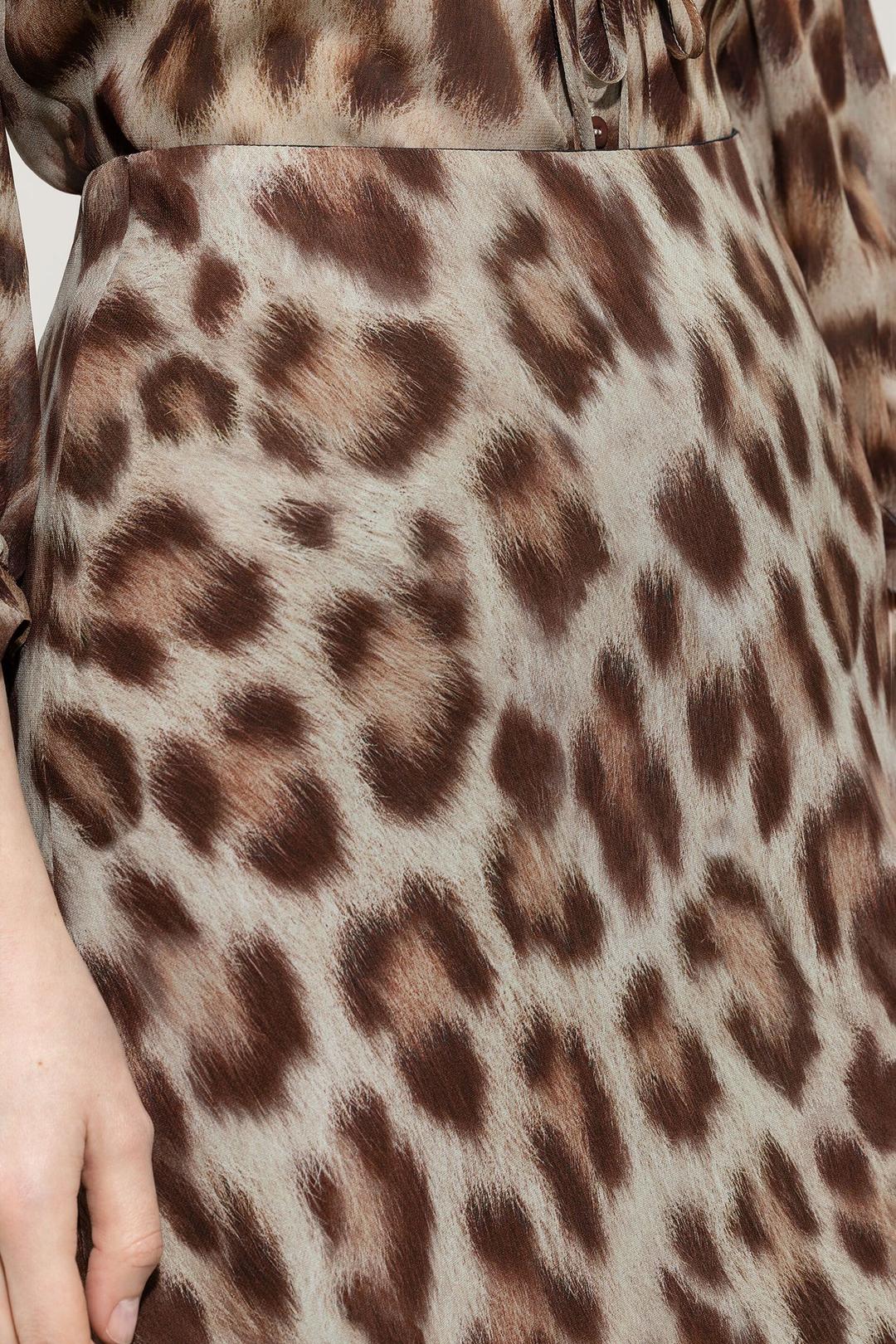 Юбка-миди с анималистичным принтом Luisa Cerano | Фото 6