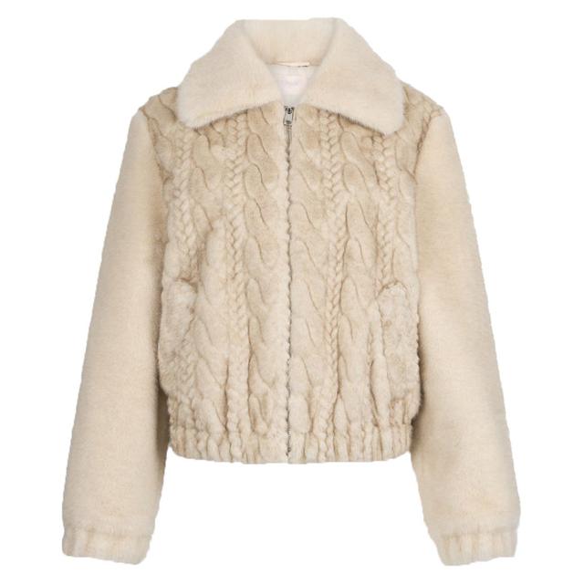Женская куртка из ткани тедди Liu Jo